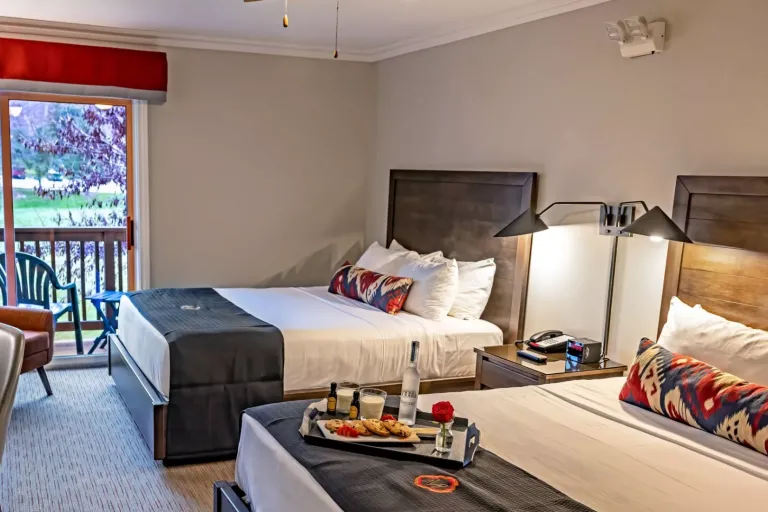 Deluxe room with balcony.