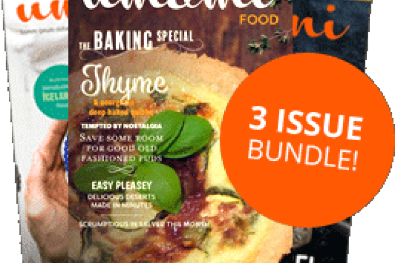 3 issue bundle of the Umami food magazine